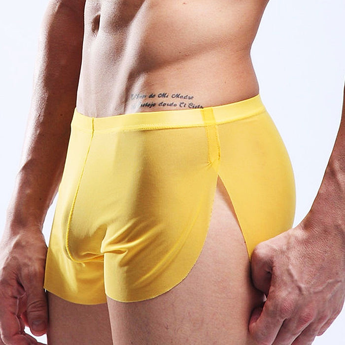 See-Through Mesh Side Split Underpants for Men ( 5-Pack)JEWYEE A820