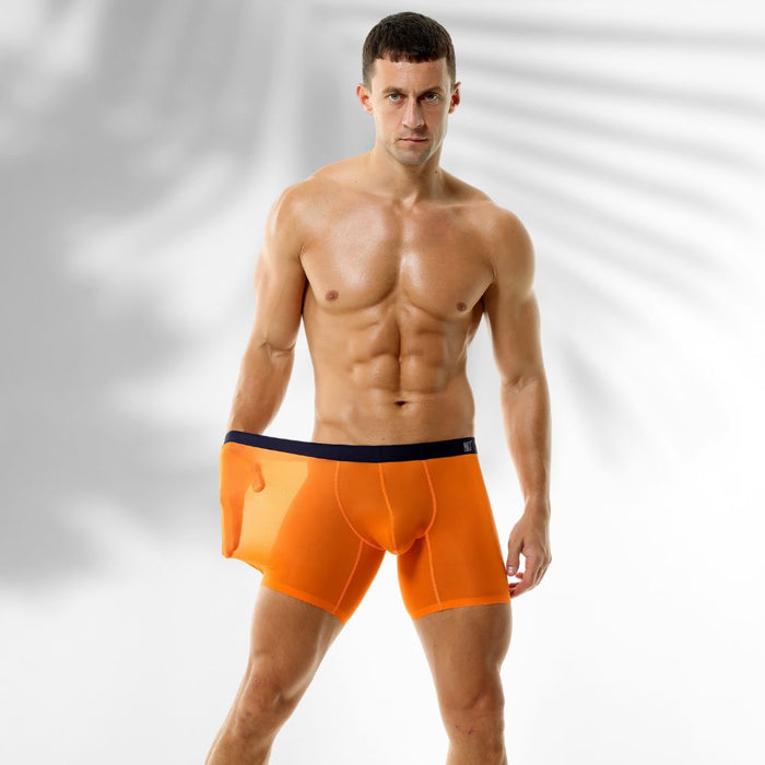 Aayomet Mens Boxers Men's Enhancing Underwear Briefs Ice Silk Big
