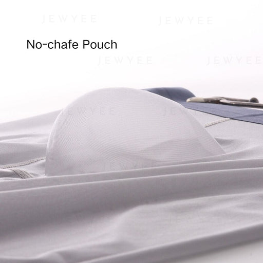 JEWYEE mens underwear. Ultra thin ice silk. Feels as good as nothing. No-chafe seamless pouch.