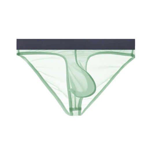 YuKaiChen Men's Low Rise Ice Silk Bikinis Seamless Underwear