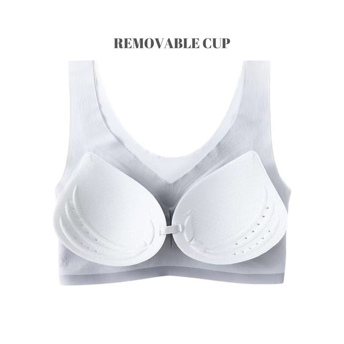 YWDJ Everyday Bras for Women Clear Bra Breathable Lightly Ultra Thin  Underwear Adjustable Ladies Transparent And Nursing Bras for Breastfeeding  High Impact Bras Sports Bras for Women White 40/90AB 