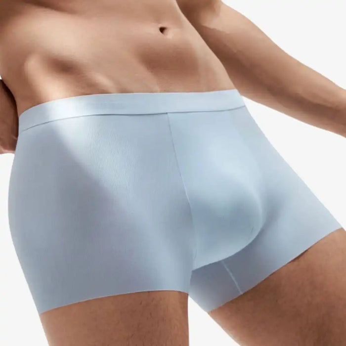 Men's Ultra Thin Ice Silk Low-Rise Underpants (5-Pack) -JEWYEE 810 —